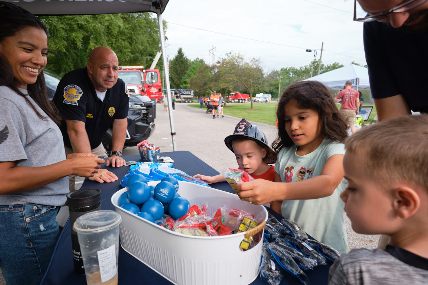 Photos: Big rigs, free rides and little mayors roll into Goshen’s Touch-a-Truck