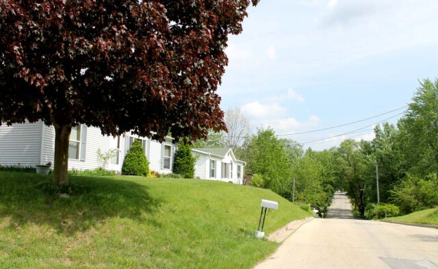 East Goshen Neighborhood - summer scene East Goshen Neighborhood - summer scene