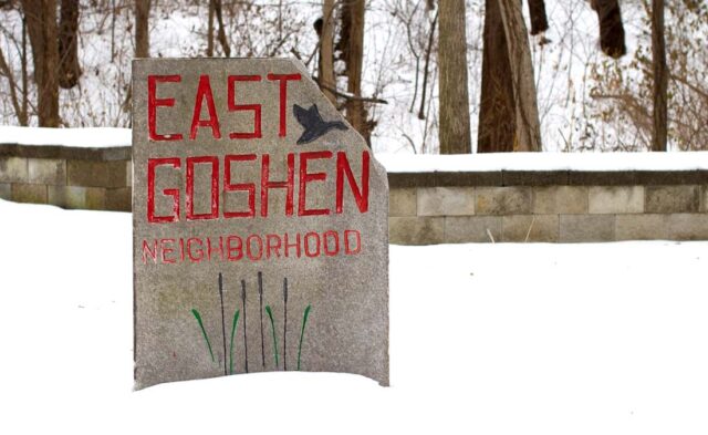 East Goshen Neighborhood - neighborhood marker East Goshen Neighborhood - neighborhood marker