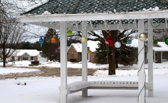 Pickwick Village Neighborhood - winter scene Pickwick Village Neighborhood - winter scene