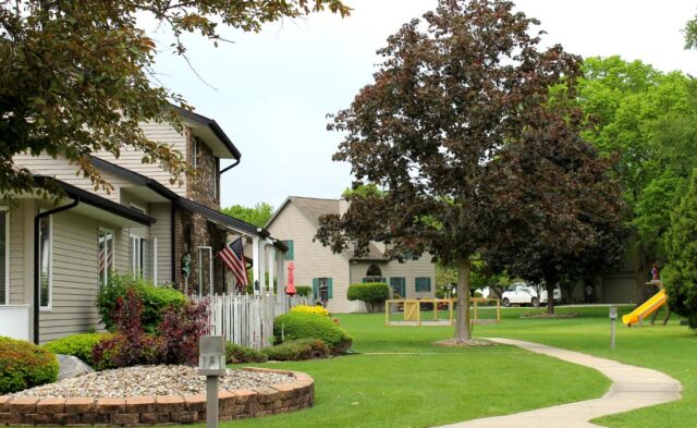 Pickwick Village Neighborhood - summer scene Pickwick Village Neighborhood - summer scene