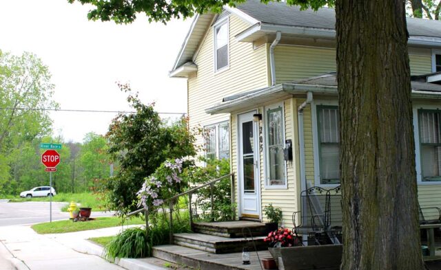 Shanklin Millrace Neighborhood - summer scene