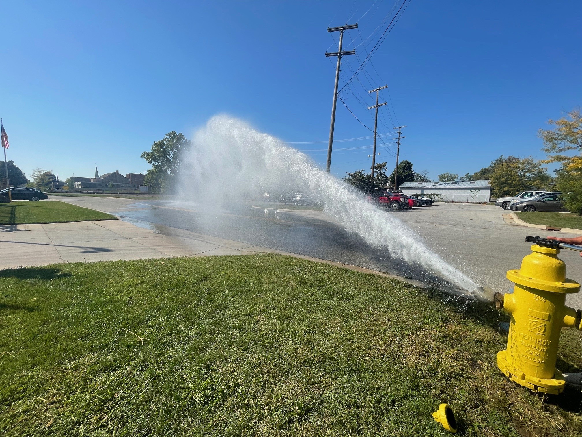 Hydrant Flushing taking place this week both day and night