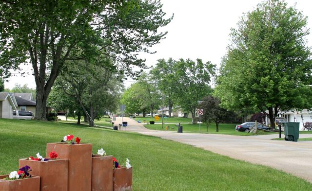 Terrace Park Neighborhood - summer scene Terrace Park Neighborhood - summer scene