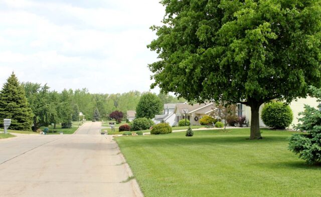 Terrace Park Neighborhood - summer scene Terrace Park Neighborhood - summer scene