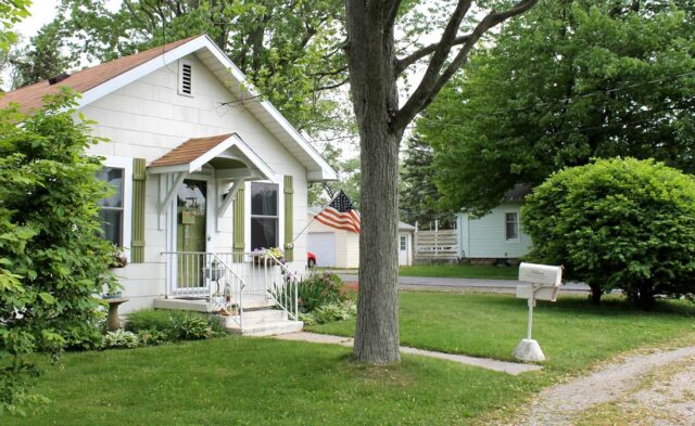 West Goshen Neighborhood - summer scene