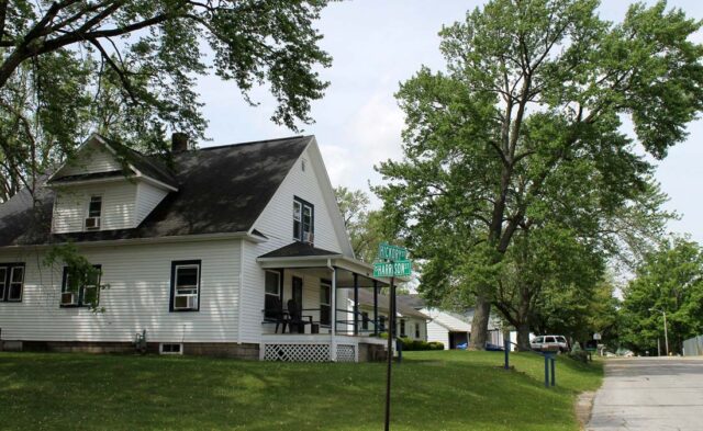 West Goshen Neighborhood - summer scene