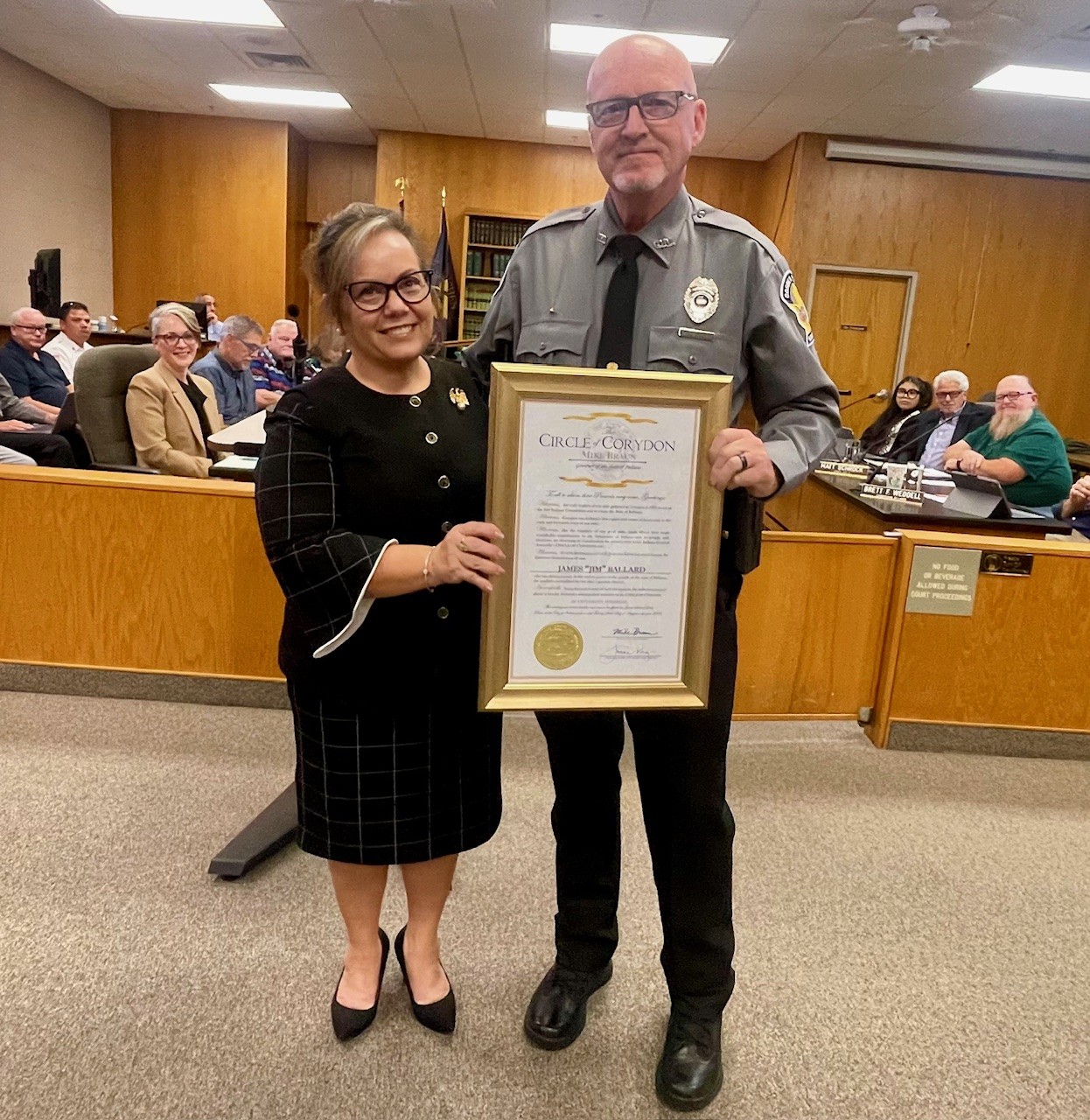 Goshen officer earns state honor for behavioral health work